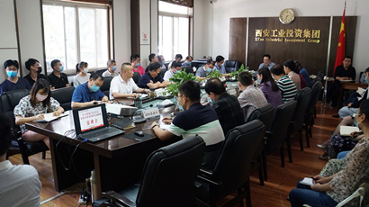 集團(tuán)黨委書記金輝為集團(tuán)機關(guān)全體干部宣講習(xí)近平總書記來陜考察重要講話精神