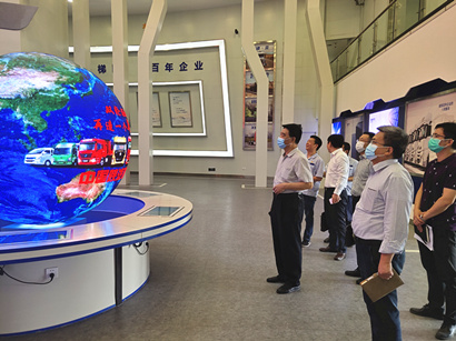 緊抓機遇 時不我待—— 集團(tuán)副總經(jīng)理任廣斌帶隊赴陜汽控股對接項目